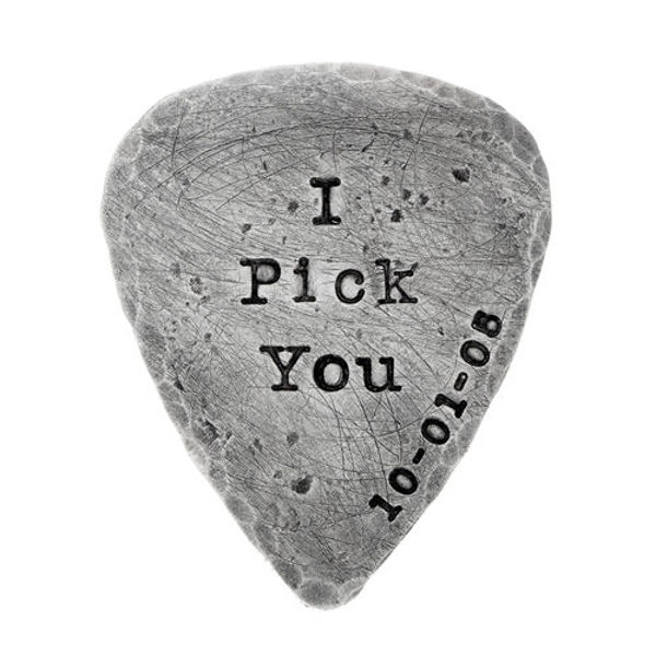 Picture of Sterling Silver Custom Guitar Pick