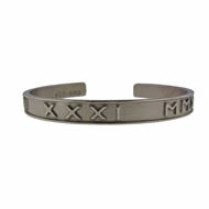 Picture of Rimmed Wide 14k Gold Cuff Bracelet