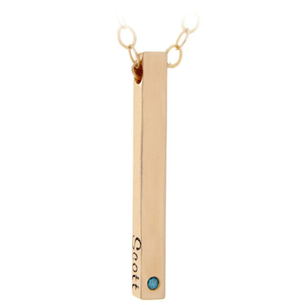 Picture of Gold Bar Necklace
