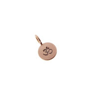 Picture of 14K Gold 3/8" Charm Necklace